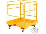 Piattaforma Elevatrice 92X92Cm - Cesto Di Lavoro In Q235B - Cesto Di Sicurezza - Portata Massima Fino A 544 Kg - Piattaforma Pieghevole Per 1-2 Persone - Carrello Elevatore - Altezza Di Lavoro Sicura. Capacità Di Carico Fino A 544 Kg - Piattaforma Di Lavoro Pieghevole Per 1-2 Persone - Carrello Elevatore - Altezza Di Lavoro Sicura.
