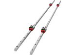Guida Lineare - Guide Lineari - Guida Lineare 15 Mm - Guida Lineare HSR15-1500 Mm - Rettifica, 2 Pezzi.