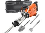 Martello Demolitore Ad Alte Prestazioni - Martello Demolitore - Martello Perforatore - Martello Perforatore 2200 W - 6 Scalpelli - Martello Perforatore