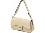 Vera Pelle Classic Beige Borsa Messenger, Vera Pelle