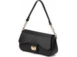 Vera Pelle Classic Black Messenger Bag, Vera Pelle