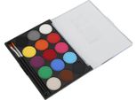 Set Per Il Trucco Dei Bambini Con 15 Colori A Base D'acqua, Palette Lavabile Per Viso E Corpo, Ideale Per Cosplay, Feste E Halloween, 30 G, Tipo A