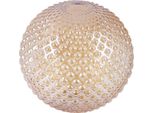 Paralume Cannes Color Miele Sferico 15 Cm – Elegante Paralume In Vetro Per Un'illuminazione Calda Degli Ambienti