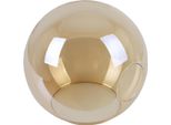 Paralume Ad Anello Color Miele 14 Cm – Elegante Paralume In Vetro Per Un'illuminazione Calda Degli Ambienti