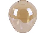 Paralume Praga Color Miele 14 Cm – Elegante Paralume In Vetro Per Un'illuminazione Calda Degli Ambienti