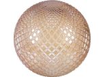 Paralume Cannes Color Miele Sferico 20 Cm – Elegante Paralume In Vetro Per Un'illuminazione Interna Calda
