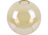 Paralume Haga Color Miele, Sfera Grande 17,5 Cm – Elegante Paralume In Vetro Per Un'illuminazione Interna Calda