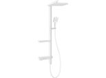 Mexen Roar Set Doccia Esterno Con Soffione E Miscelatore, Bianco - 78105-20