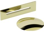 Mexen Uni Scarico Con Troppopieno Per Vasca Freestanding, Oro - 5100-50