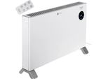 Adler Convection Fan Heater Lcd With Remote Control | Convection Heater | 2000 W | Number Of Power Levels 3 | White | IPX24