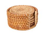 Sottobicchieri In Rattan, Set Di Sottobicchieri In Rattan, Sottobicchieri In Rattan Fatti A Mano, Sottobicchieri In Rattan, Sottobicchieri In Rattan Intrecciati, Tovaglietta In Rattan