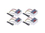 Regolatore Di Temperatura, Termostato Digitale, Interruttore Di Controllo Della Temperatura, Regolatore Di Temperatura Con Display A Led, Termostato Con Sonda, Regolatore Di Temperatura Digitale