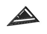 Righello A Triangolo, Quadrato In Metallo, Strumento Quadrato Per Falegname, Righello A Triangolo In Alluminio, Quadrato Per Falegname, Righello A Triangolo Per Falegnameria