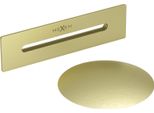 Mexen Uni Tappo Con Troppopieno Per Vasca Da Bagno Freestanding, Oro Spazzolato - 5100-55
