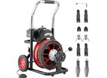 Macchina Per La Pulizia Dei Tubi - Alimentazione Automatica - 30 M X 13 Mm - Macchina Efficiente Per La Pulizia Dei Tubi - Pulizia Degli Scarichi - Tecnologia Sanitaria
