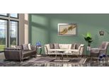 Set Di Divani Di Lusso 3+3+1 Posti Moderno Set Di Design Divano Imbottito Nuovo