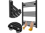 Radiatore Da Bagno Granitan | Raven - 80X60 Cm - Nero - Design Moderno - Funzionalità Ed Eleganza