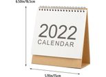 2022 Calendario Da Scrivania Calendario Mensile Pianificazione Organizzatore Giornaliero Ufficio Home Decor