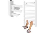 Granitan | Radiatore Bagno Bergen - 80X45 Cm - Bianco - Design Moderno - Pratico Ed Elegante