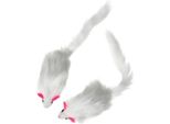 Topolini Di Peluche Karlie Flamingo Con Sonaglio - 2 Pezzi