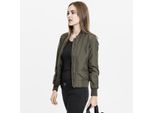 Urban Classics - Giacca Bomber Leggera Da Donna, Oliva - S