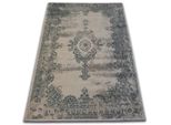 Tappeto Vintage Rosone 22206/085 Grigio Beige 120X170 Cm