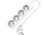 Presa Di Corrente A 4 Vie Schuko 3M 250V 16A
