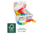 Piede Piccolo Bruco Flessibile Piccolo 1 Pz Rosso