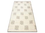 Tappeto Pure Piazze Geometrico 5842-17731 Crema / Beige Beige 240X330 Cm