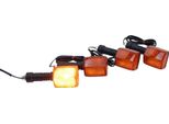 Set Di Indicatori Di Direzione Honda Omologati Per Transalp Xl 600, Africa Twin Xrv 750, NX650, Cb 500 - 4 Pezzi
