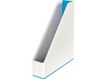 Leitz 53621036 Scatola Per La Conservazione Di Documenti Poliestere Blu, Bianco