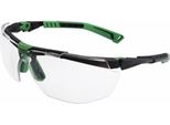 Occhiali Di Sicurezza 5X1030000 En 166, En 170 Ft Kn Aste Grigio Scuro/Verde, Lenti Chiare