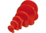 Iwh 3070 Set Di Imbuti Iwh, 6 Pezzi, Arancione