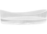 Mexen Kivo Lavello In Vetro Da Appoggio 50 X 37 Cm, Trasparente - 24215000