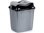 Contenitore Per Rifiuti In Plastica Grigio 16 L