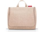 Reisenthel Toiletbag Xl, Kulturtasche, Kulturbeutel, Kosmetiktasche, Zum AufhäNgen, Twist Coffee, 4 L, WO6041