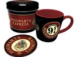 Harry Potter - Set Regalo "Piattaforma 9 3/4"", Crest PM7217 (Taglia Unica) (Rosso/Nero)"