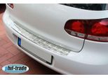 Protezione Paraurti In Acciaio Inox Cromato Per Vw Golf 6 VI-SCHRÄRGHECK-MIT Abkantung
