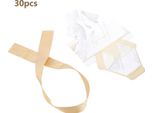 30 Pezzi Scatola Di Caramelle Carta Regalo Scatole Nozze Partito Favori Nastro (Oro)