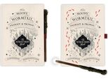 Erik - Notatnik A5 Z Motywem Harry Potter Marauders Map Z PióRem, Premium JakośCi