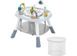 Centro Giochi Babyhopser - Centro Di Attività Per Bambini - Tavolo Da Gioco 590X575X440 Mm - Favorisce Lo Sviluppo Dei Bambini - Divertimento Sicuro Durante Il Gioco