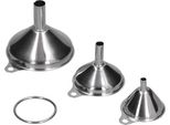 Imbuti In Metallo, Imbuti In Acciaio Inox, Imbuti Per Bottiglie Di Riempimento, Set Di Imbuti Da Cucina, Imbuti Per Conserve, Imbuti Con Occhielli