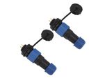 Connettore Impermeabile SD16 IP68, Connettore Impermeabile SD16, Spine E Zoccoli SD16, Spina Femmina SD16, Presa Maschio SD16, Connettore Impermeabile IP68, Connettore Impermeabile