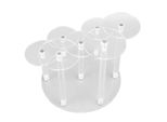 Supporto Per Cupcake, Supporto Acrilico Per Cupcake, Espositore Per Cupcake, Espositore Acrilico, Espositore, Alzata Per Espositore