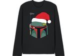 Star Wars - T-Shirt Unisex Uomo/Donna, Manica Lunga TV26346 (M) (Nero)