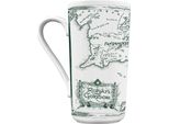 Il Signore Degli Anelli - Tazza Da Caffè "Mappa Bianca"", 470Ml PM12784 (Taglia Unica) (Bianco)"