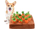 Carota Giocattolo Da Campo, 35X35Cm In Peluche E Interattivo, Per Attività Genitori-Figli E Animali Domestici, Gioco Di Trazione Con Ricompensa