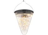 Inf Lampada Solare A Led Da Giardino - Lampada A Sospensione Impermeabile Per Esterni