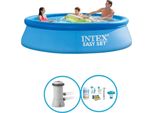 Intex Pool Easy Set - Pacchetto Piscina - 366X76 Cm