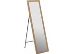 Specchio A Stelo 125 Cm Nero